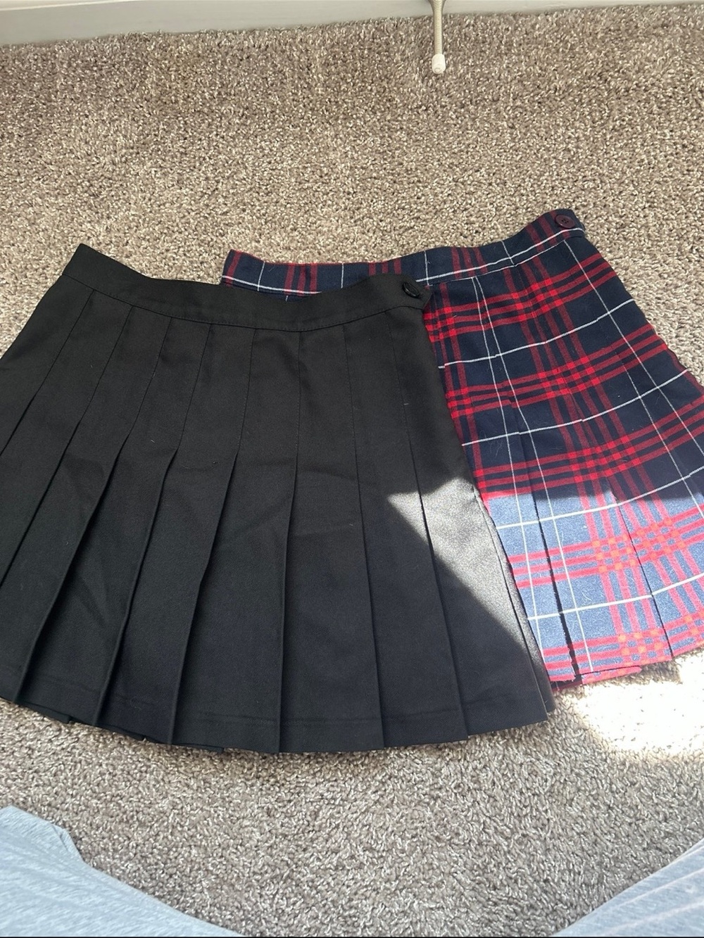 2 American Apparel Tennis Skirts
